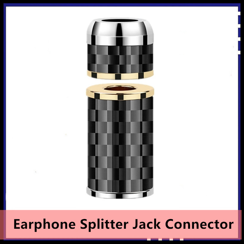 Earphone Splitter Jack - Kulaklık Y Splitter 6.0mm 5.0mm Kaydırıcı