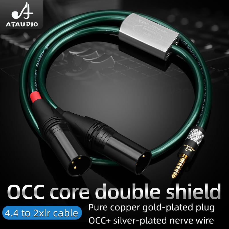 Audio Splitter Y - ATAUDIO HIFI 4.4mm Dengeli Erkek -