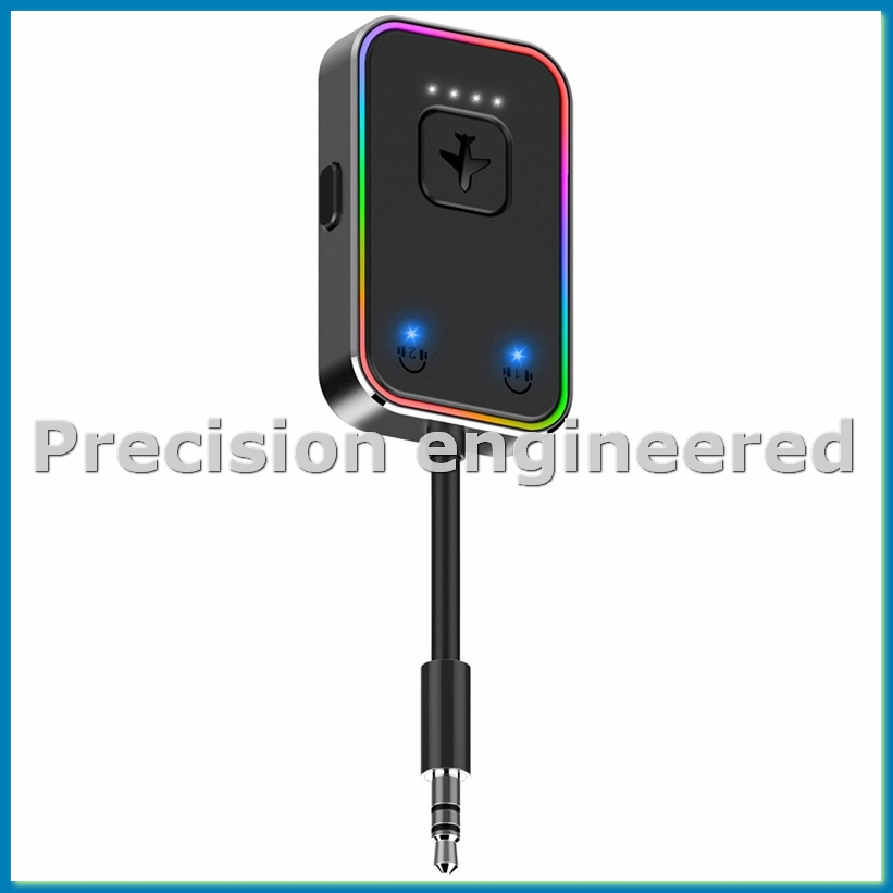Bluetooth Adapter Receiver - Metal Kablosuz 5.3 Bluetooth Verici, Uçak