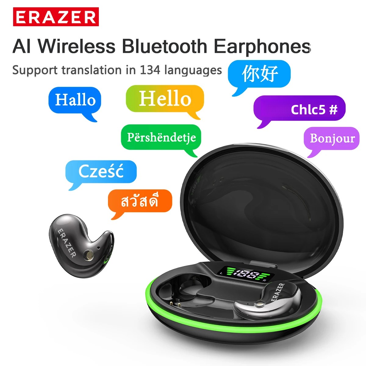 Usb C Earphone - EARZER XF58 Mikrofonlu Kulak İçi Bluetooth