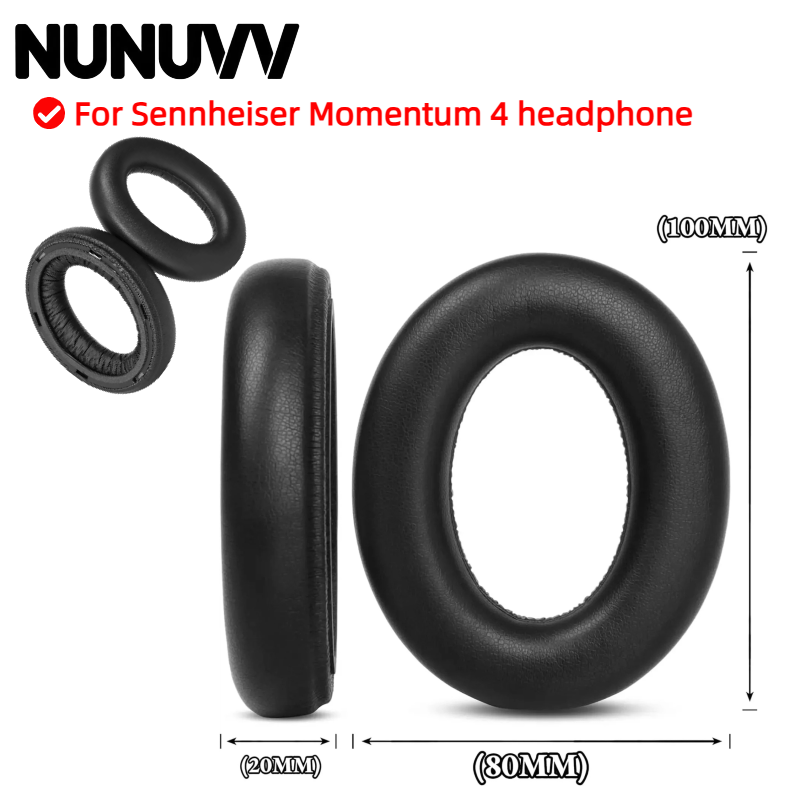 Sennheiser Headphone Momentum 4 - NUNUVV Kulaklık pedleri, Sennheiser Momentum 4
