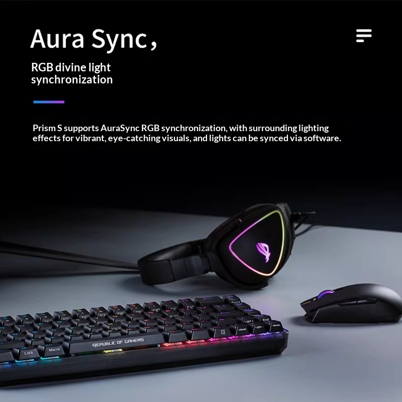 ROG Prism Hafif Kulak Üstü Oyu - Gaming Headset Rgb incelemesi ve fiyatı