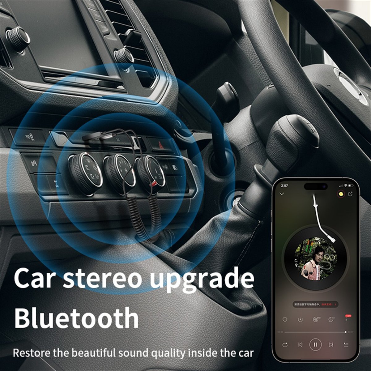 A85P AUX Araç Bluetooth 5.4 Al - Bluetooth Adapter Receiver incelemesi ve fiyatı