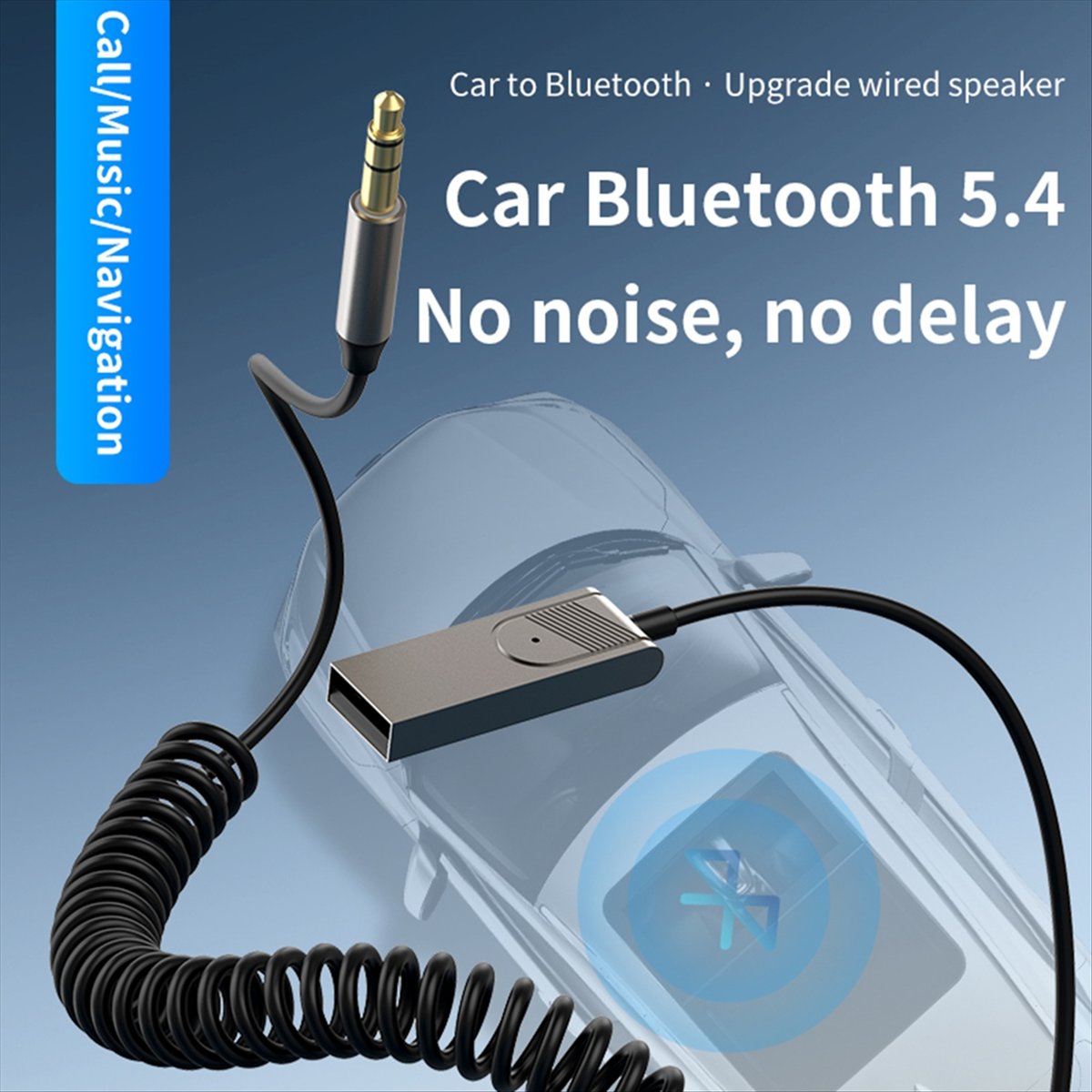 A85P AUX Araç Bluetooth 5.4 Al - Bluetooth Adapter Receiver incelemesi ve fiyatı