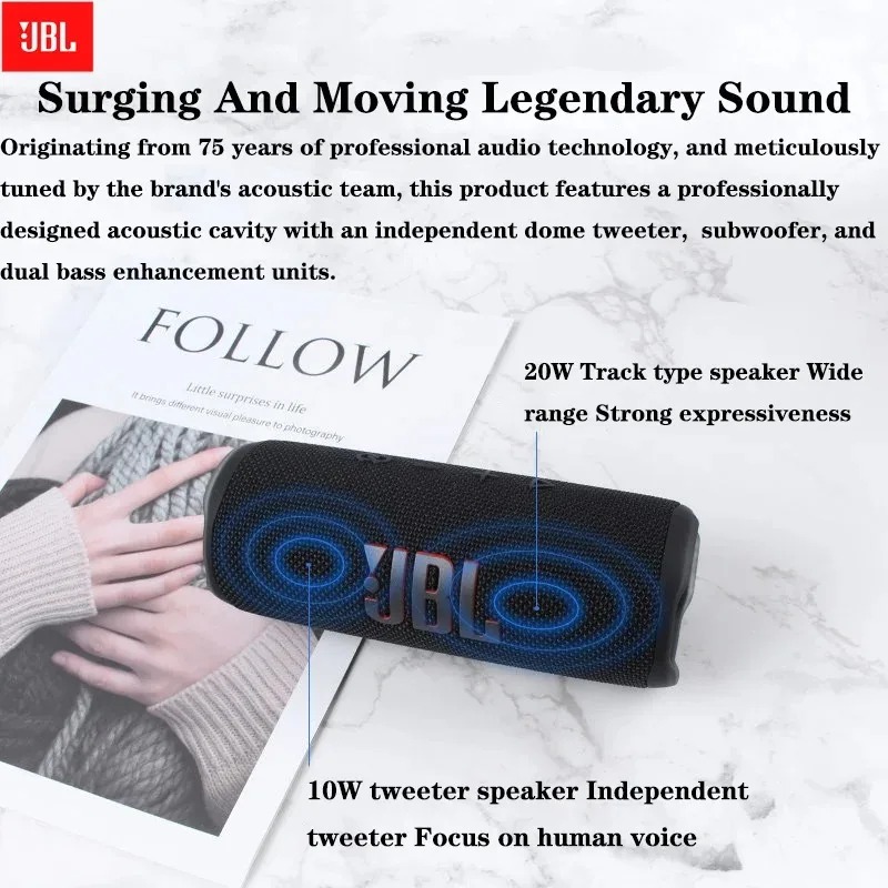 JBL Flip 6 Dış Mekan Kablosuz  - Jbl Speaker Flip 6 incelemesi ve fiyatı