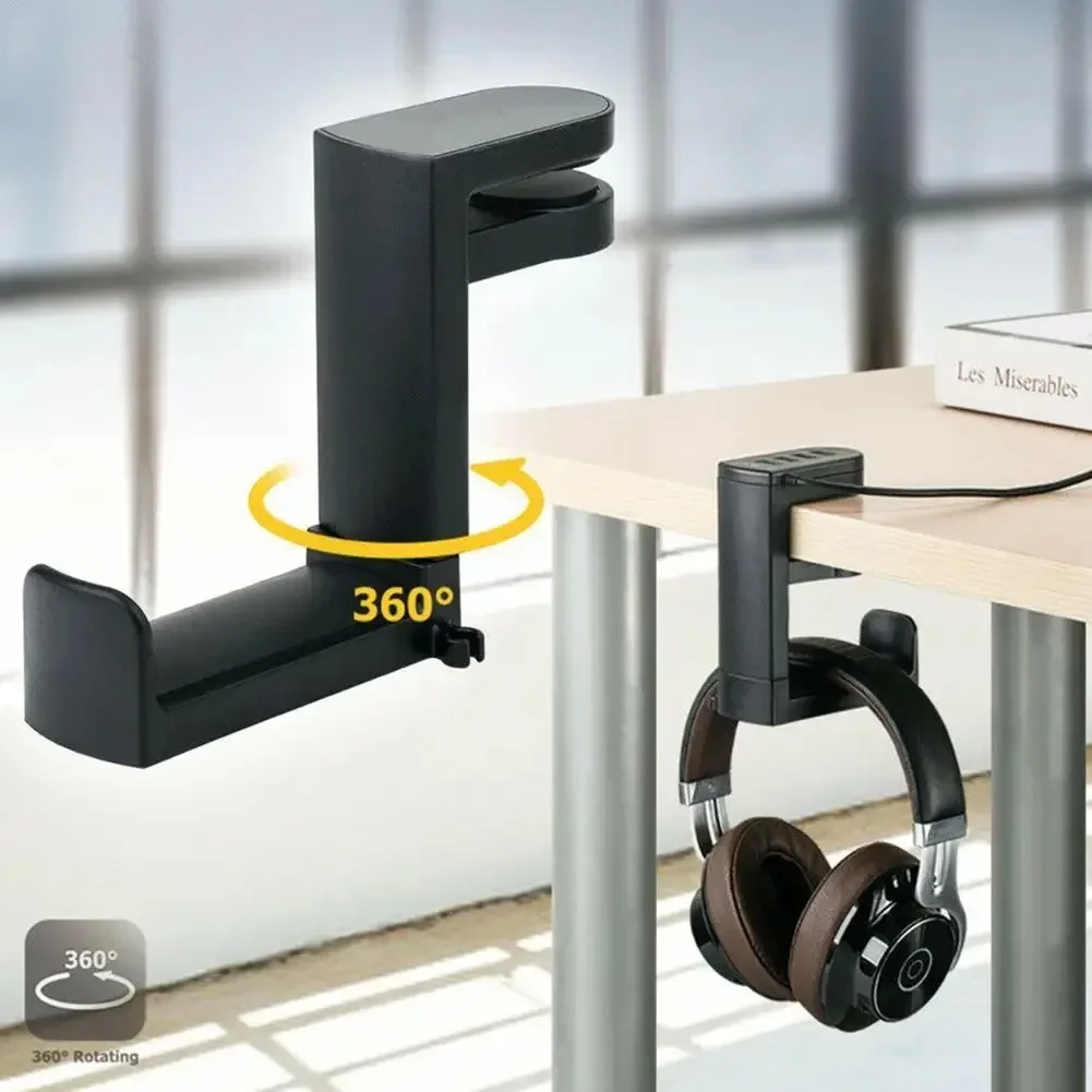 360 °   Dönen Kulaklık Standı  - Headphone Stand Desk incelemesi ve fiyatı