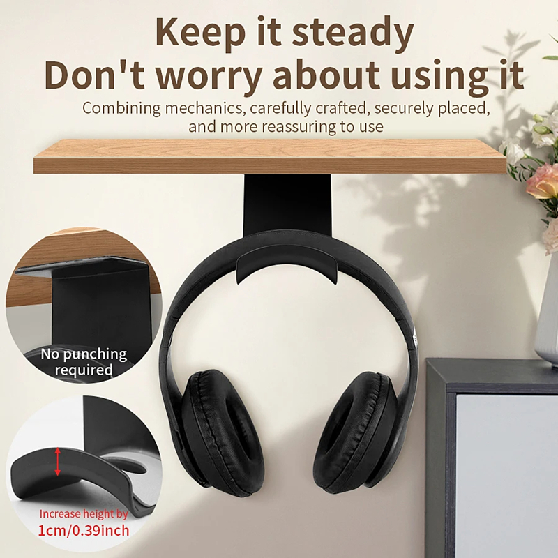 Evrensel kulaklık standı yapış - Headphone Stand Desk incelemesi ve fiyatı