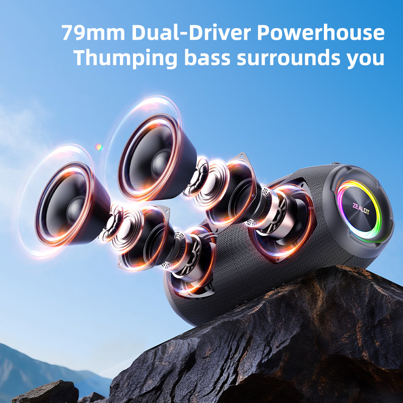 ZEALOT-S86 60W Kablosuz Hoparl - Jbl Speaker Flip 6 incelemesi ve fiyatı