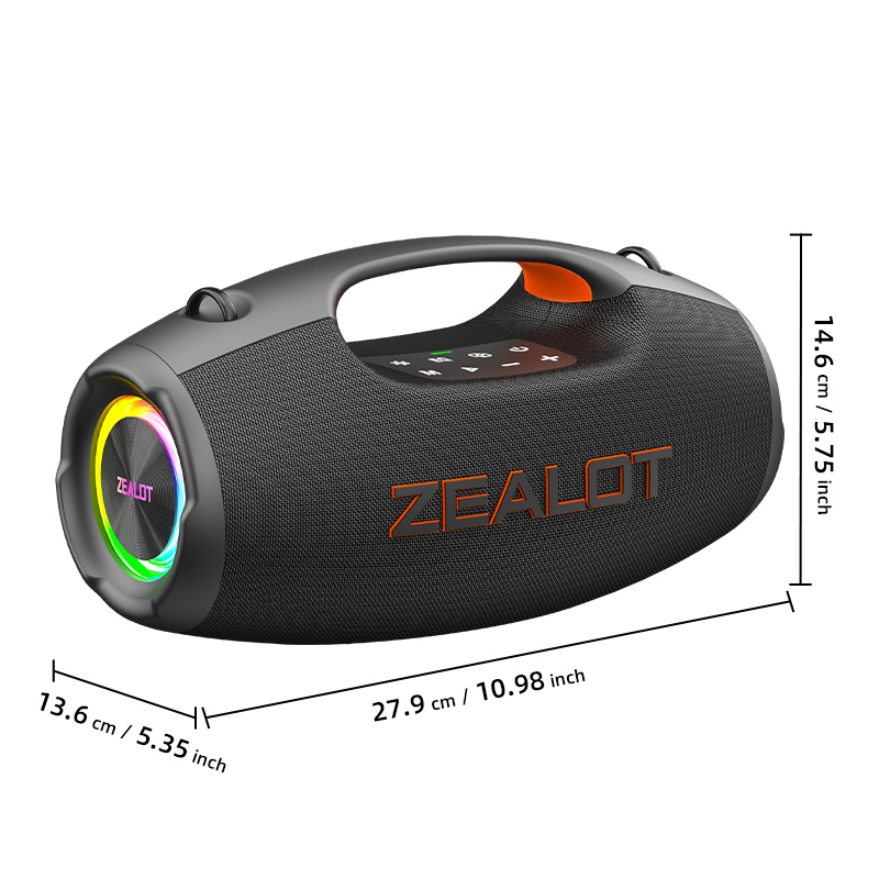 ZEALOT-S86 60W Kablosuz Hoparl - Jbl Speaker Flip 6 incelemesi ve fiyatı