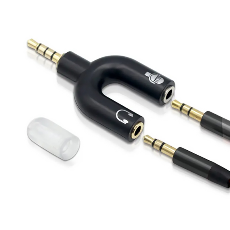 3.5mm kulaklık ayırıcı mikrofo - Earphone Splitter Jack incelemesi ve fiyatı