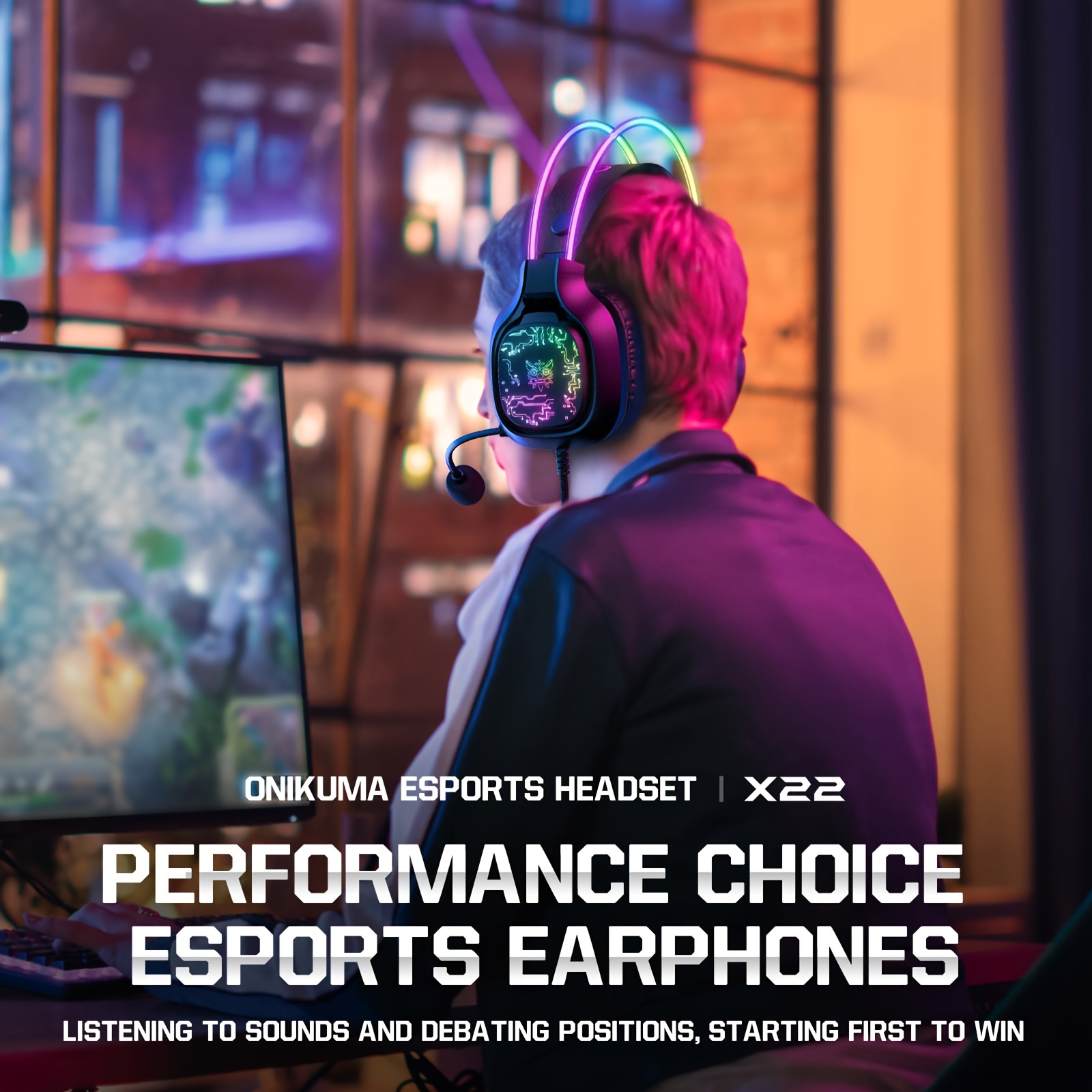 ONIKUMA X22 Kablolu Oyun Kulak - Gaming Headset Rgb incelemesi ve fiyatı