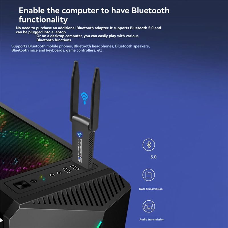 N34R-1300Mbps USB 3.0 Wifi Blu - Bluetooth Adapter Receiver incelemesi ve fiyatı