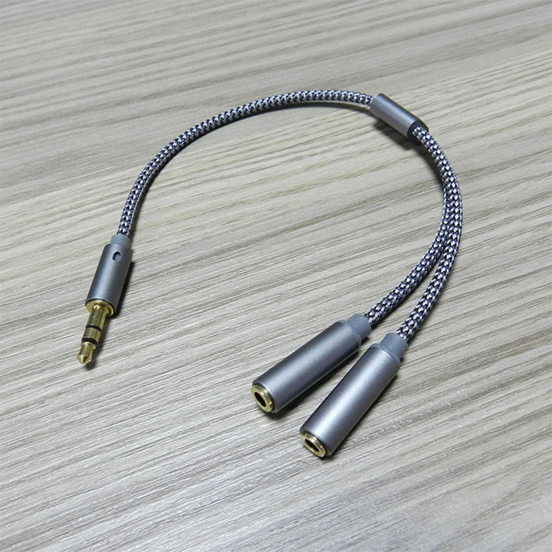 1 adet 3.5mm ses dağıtıcı kabl - Earphone Splitter Jack incelemesi ve fiyatı